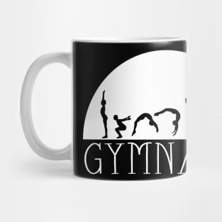 Gymnast Moon Mug
